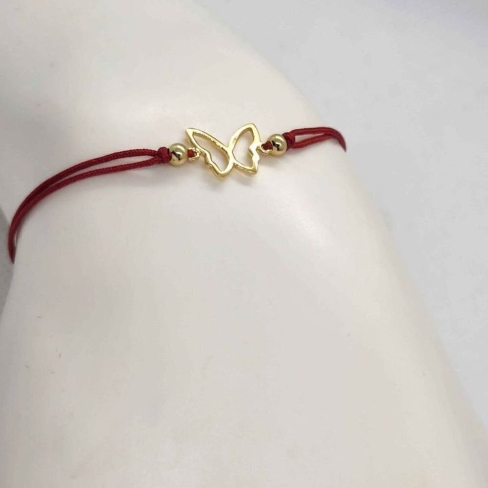 Sterling Silver 925 butterfly design with Adjustable bracelet